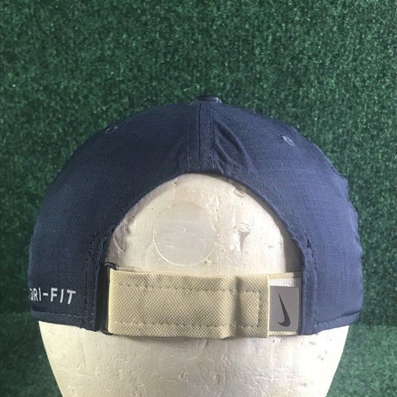 Pittsburgh PITT Panthers Nike Classic 99 Dri Fit Adjustable Navy/Gold Hat Cap - Picture 5 of 9